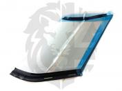 FINISHER - E PILLAR RIGHT HAND BLACK - WITHOUT MOULDINGS - 3 DOOR - RANGE ROVER EVOQUE TO VIN DH714124